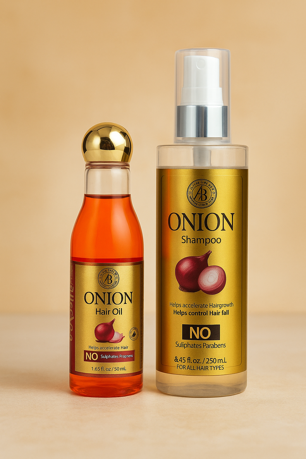 Devridhi Onion Hair Oil & Shampoo Combo – Nourish & Strengthen for Healthy Hair