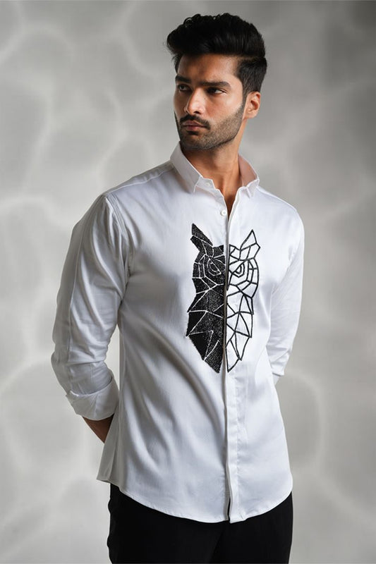 Classic Slim Fit Cotton Men's Shirt – Perfect for Office & Casual Wear